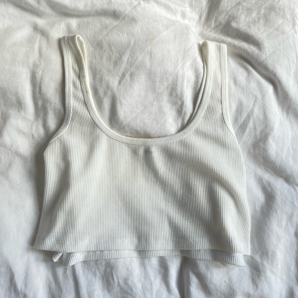Garage waffle knit crop top - Picture 2 of 2